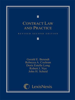 cover image of Contract Law and Practice